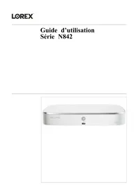 Notice Lorex X-N84282T-48ABSK Magnétoscope