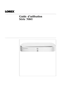 Notice Lorex N841 Magnétoscope