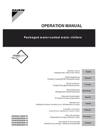 Notice DAIKIN EWWQ192KBW1N Pompe à eau