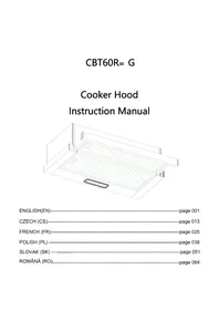 Notice CANDY CBT60RWG-07 Hotte