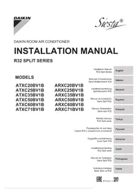 DAIKIN ARXC25BV1B - Climatizzazione