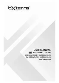 Notice Bxterra BM1000AVRLCD Alimentation d'énergie non interruptible
