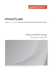 Notice PANTUM M7310DW Imprimante