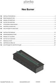 Notice Planika NEO Cheminée