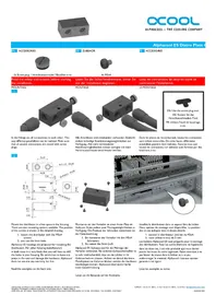 Notice Alphacool ES DISTRO PLATE C1 Non catégorisé