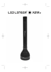 Notice Ledlenser X21R.2 Lampe