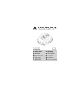 Notice Yard Force MOWBEST 805 Tondeuse robotique