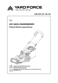 Notice Yard Force LM C34A Tondeuse à gazon