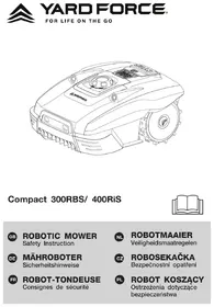 Notice Yard Force COMPACT 400RIS Tondeuse robotique