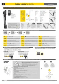 Notice Topeak TURBO MORPH DIGITAL Pompe