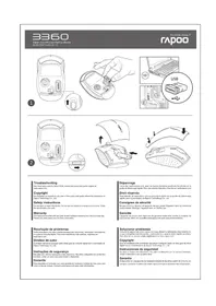 Notice RAPOO 3360 Souris