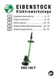 Notice Eibenstock EBS 180 F Broyeur