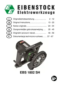 Notice Eibenstock EBS 1802 SH Broyeur