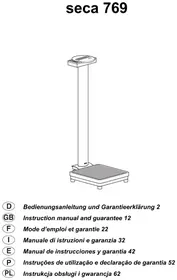 Notice SECA 769 Balance