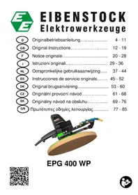 Notice Eibenstock EPG 400 WP Broyeur