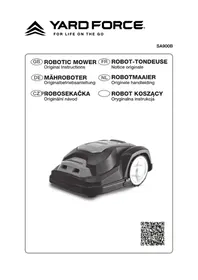 Notice Yard Force SA900B Tondeuse robotique