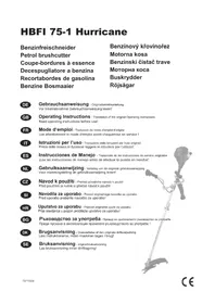 Notice IKRA IBF 25-1 Coupe-herbe