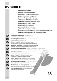 Notice IKRA BV 2800 E Souffleur