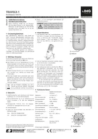 Notice IMG Stageline TRAVELX-1 Microphone
