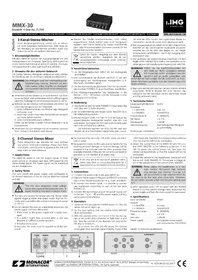 Notice IMG Stageline MMX-30 Table de mixage