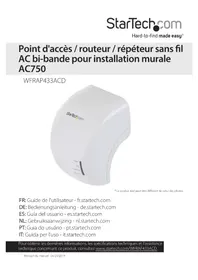 Notice StarTech.com WFRAP433ACD Point d'accès