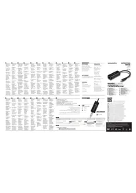 Notice Axagon ADE-SR Carte réseau / adaptateur