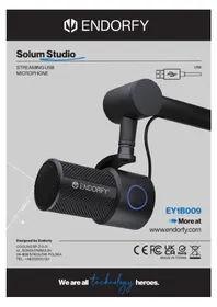 Notice ENDORFY SOLUM STUDIO Microphone