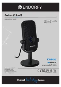 Notice ENDORFY SOLUM VOICE S Microphone