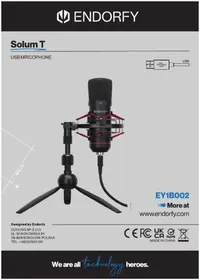 Notice ENDORFY SOLUM T Microphone
