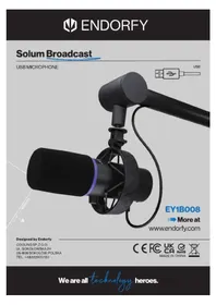 Notice ENDORFY SOLUM BROADCAST Microphone