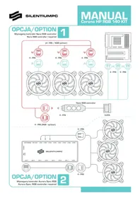 Notice ENDORFY CORONA HP RGB KIT Système de refroidissement de matériel informatique