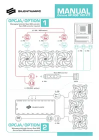 Notice ENDORFY CORONA HP RGB 140 KIT Système de refroidissement de matériel informatique