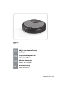 Notice Cleanmaxx 09860 Aspirateur robot