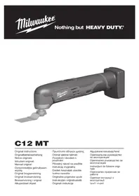 Notice MILWAUKEE C12 MT Outils multifonctions