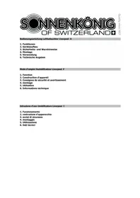 Notice Sonnenkönig LIVERPOOL Purificateur d'air