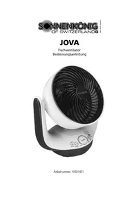 Notice Sonnenkönig JOVA Ventilateur