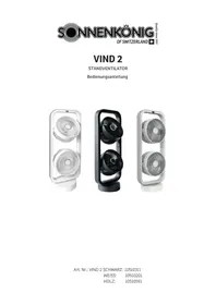 Notice Sonnenkönig VIND 2 Ventilateur