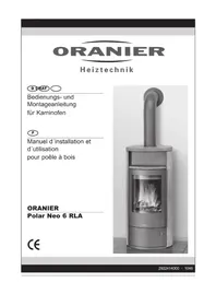 Notice ORANIER POLAR NEO 6 RLA Cheminée