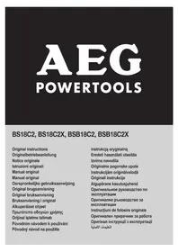 Notice AEG BSB 18 C2X Visseuse
