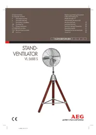 Notice AEG VL 5688 S Ventilateur