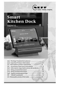 Notice NEFF SMART KITCHEN DOCK Haut-parleur