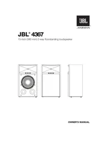 Notice JBL 4367 Haut-parleur