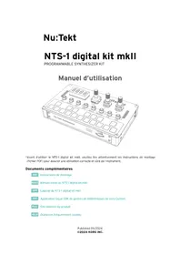 Notice KORG NTS-1 DIGITAL KIT MKII Synthétiseur