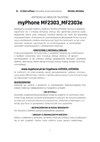 Notice myPhone FLIP LTE Téléphone