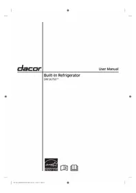 Notice Dacor RAF36AMAAMS Réfrigérateur