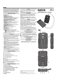 Notice Klein Tools KTB2 Batterie portable