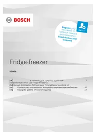 Notice BOSCH KGN56CI30U Réfrigérateur