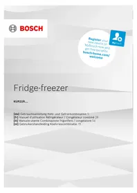 Notice BOSCH KUR21ADE0 Réfrigérateur