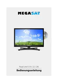 Notice MEGASAT ROYAL LINE II 22 Téléviseur