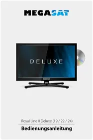 Notice MEGASAT ROYAL LINE II 22 DELUXE Téléviseur